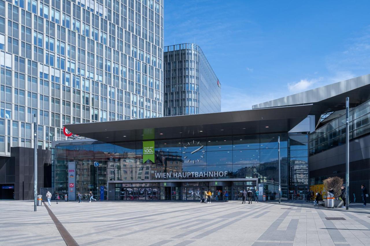 Whats-App Self-Check-In - Paerchen Wohnung Am Hauptbahnhof Vienne Extérieur photo