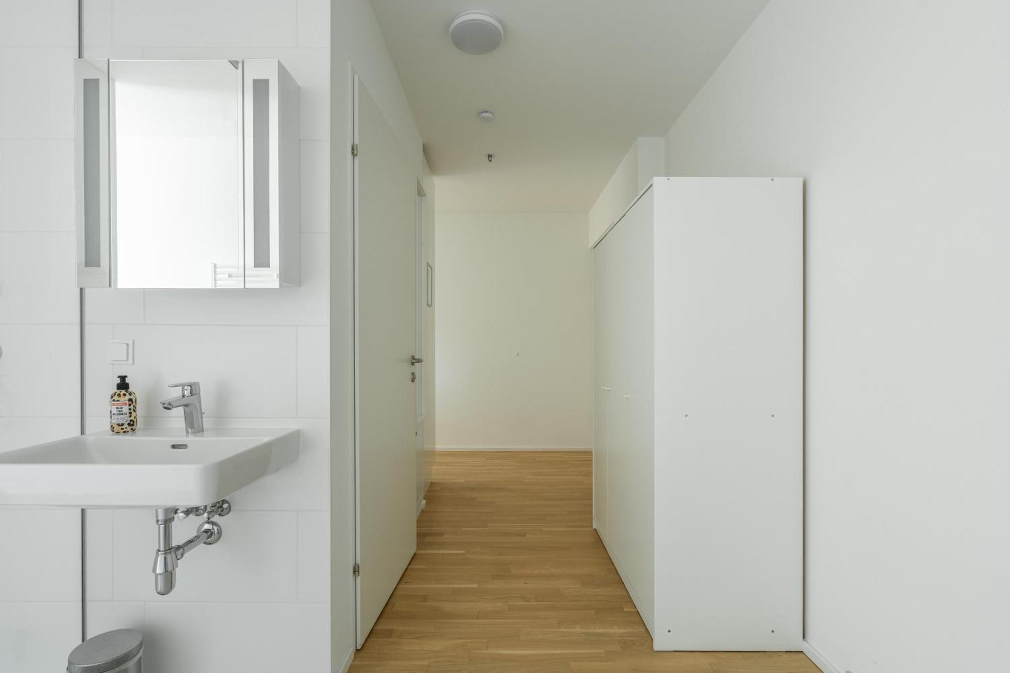 Whats-App Self-Check-In - Paerchen Wohnung Am Hauptbahnhof Vienne Chambre photo