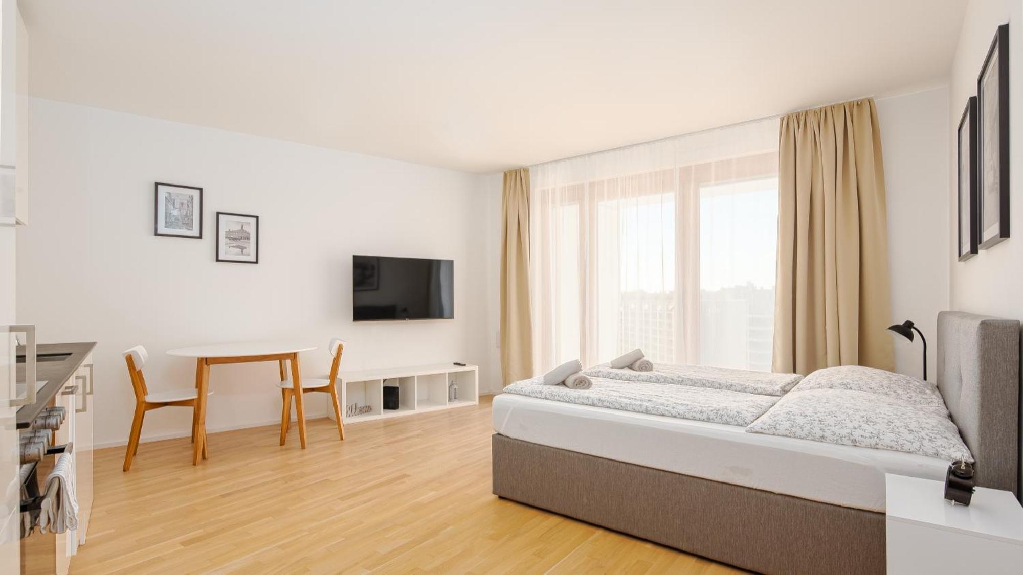 Whats-App Self-Check-In - Paerchen Wohnung Am Hauptbahnhof Vienne Chambre photo