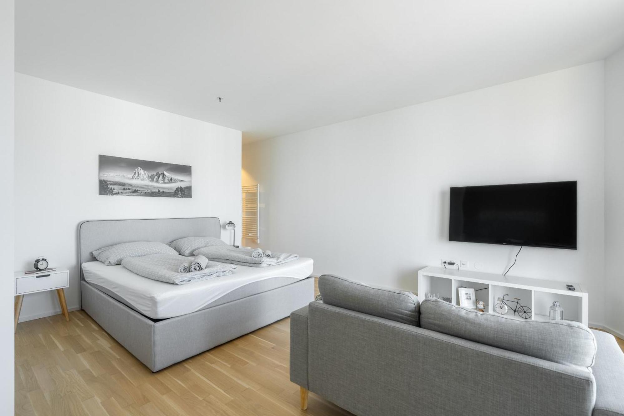 Whats-App Self-Check-In - Paerchen Wohnung Am Hauptbahnhof Vienne Chambre photo