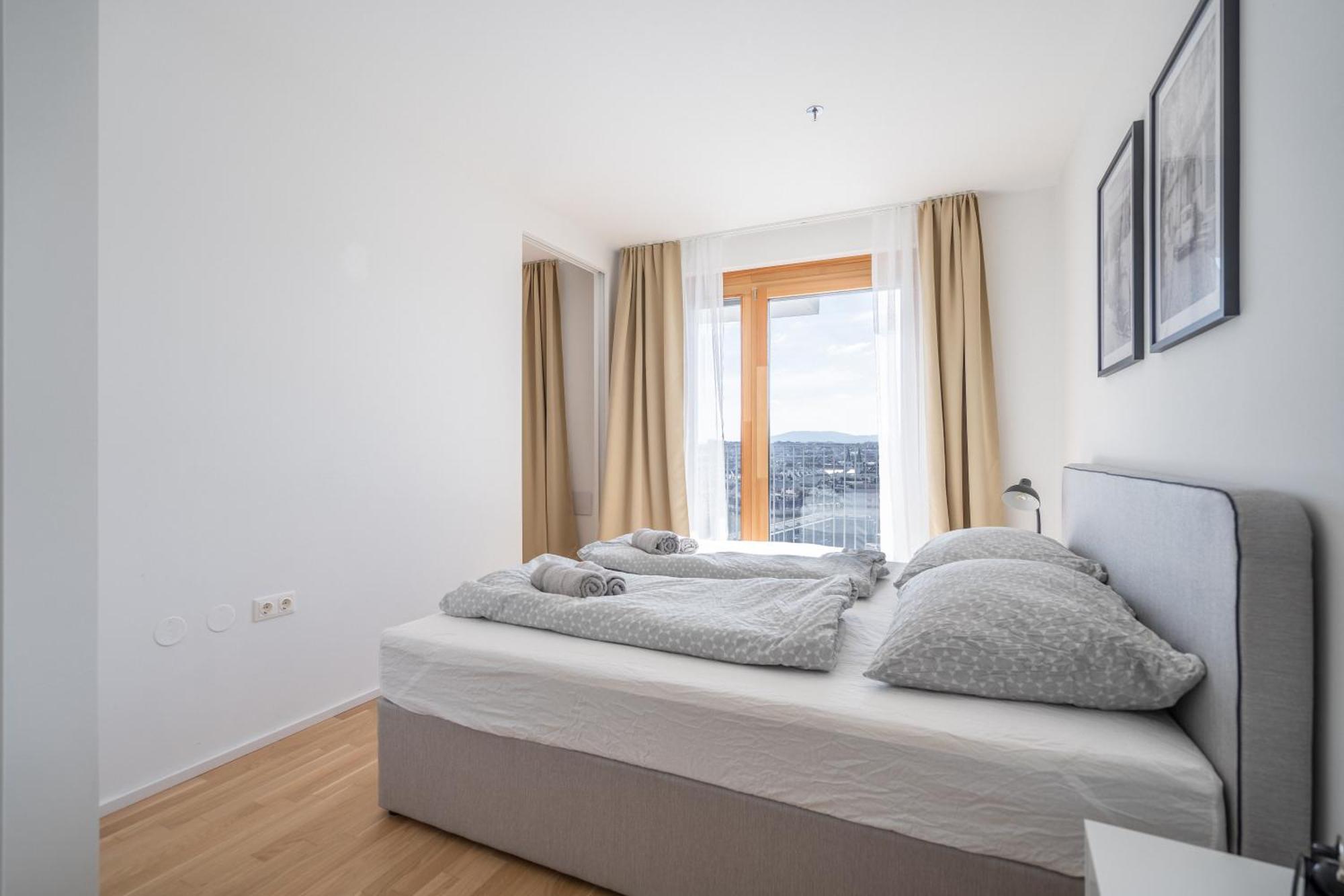 Whats-App Self-Check-In - Paerchen Wohnung Am Hauptbahnhof Vienne Chambre photo